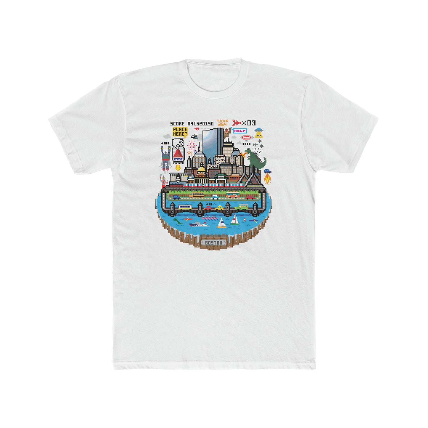 Bostonia, City in the Sky Premium Tee