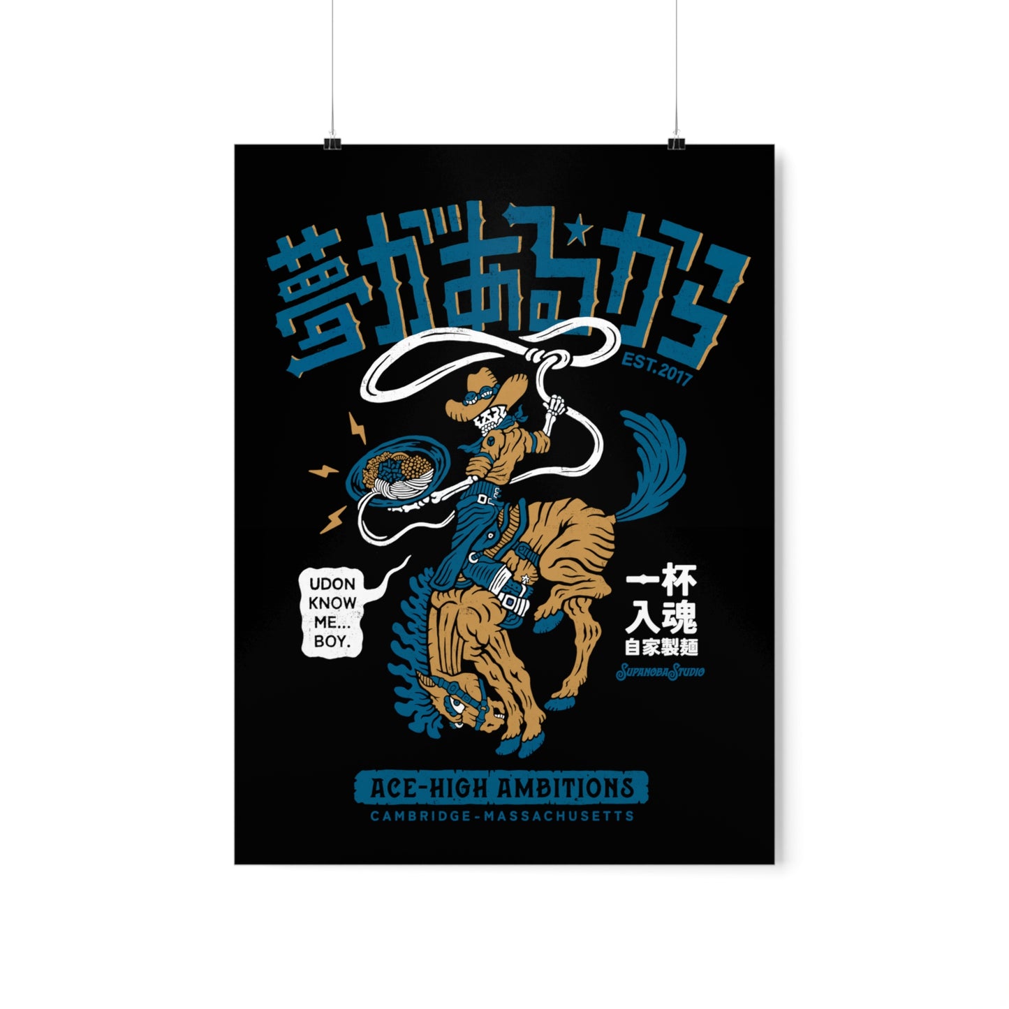 YGA Cowboy Poster