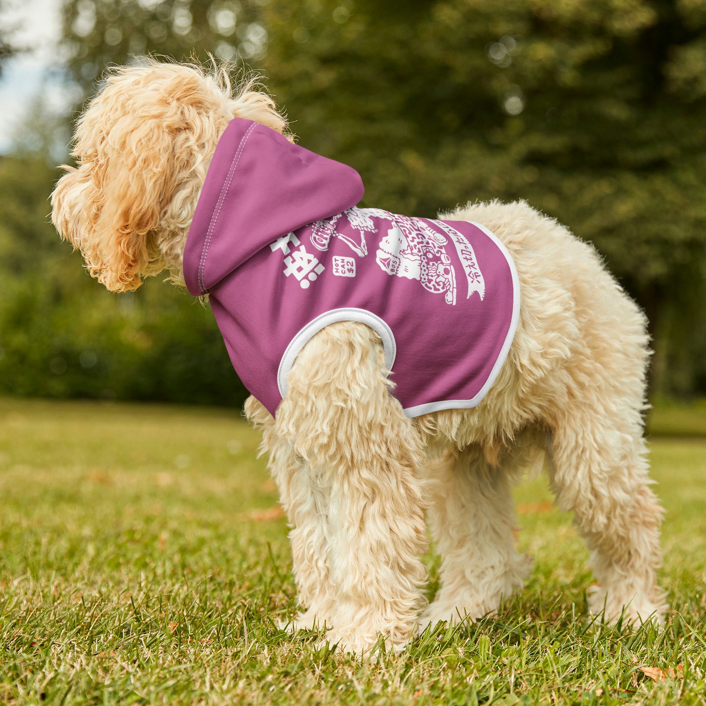 Boston Coffee Dog Hoodie