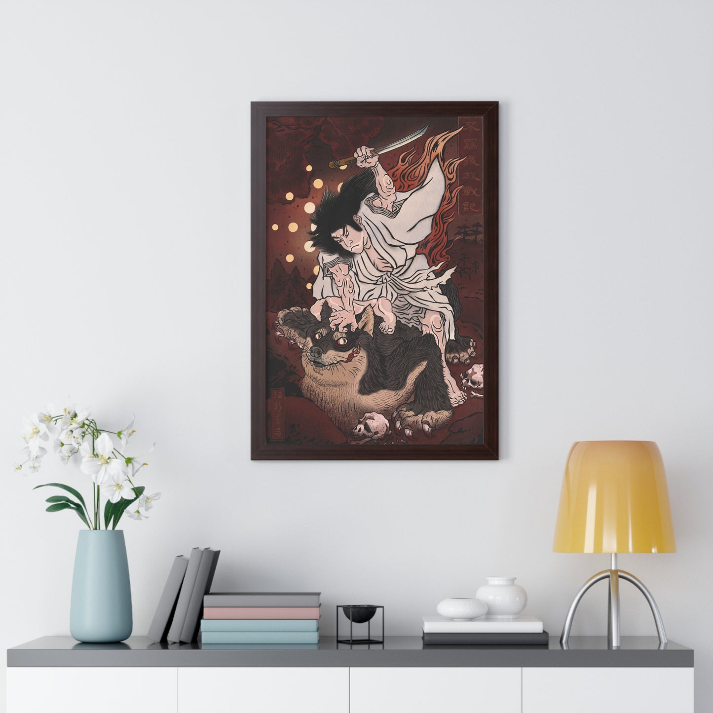 "Freedom War Chronicles - Past" Framed Poster