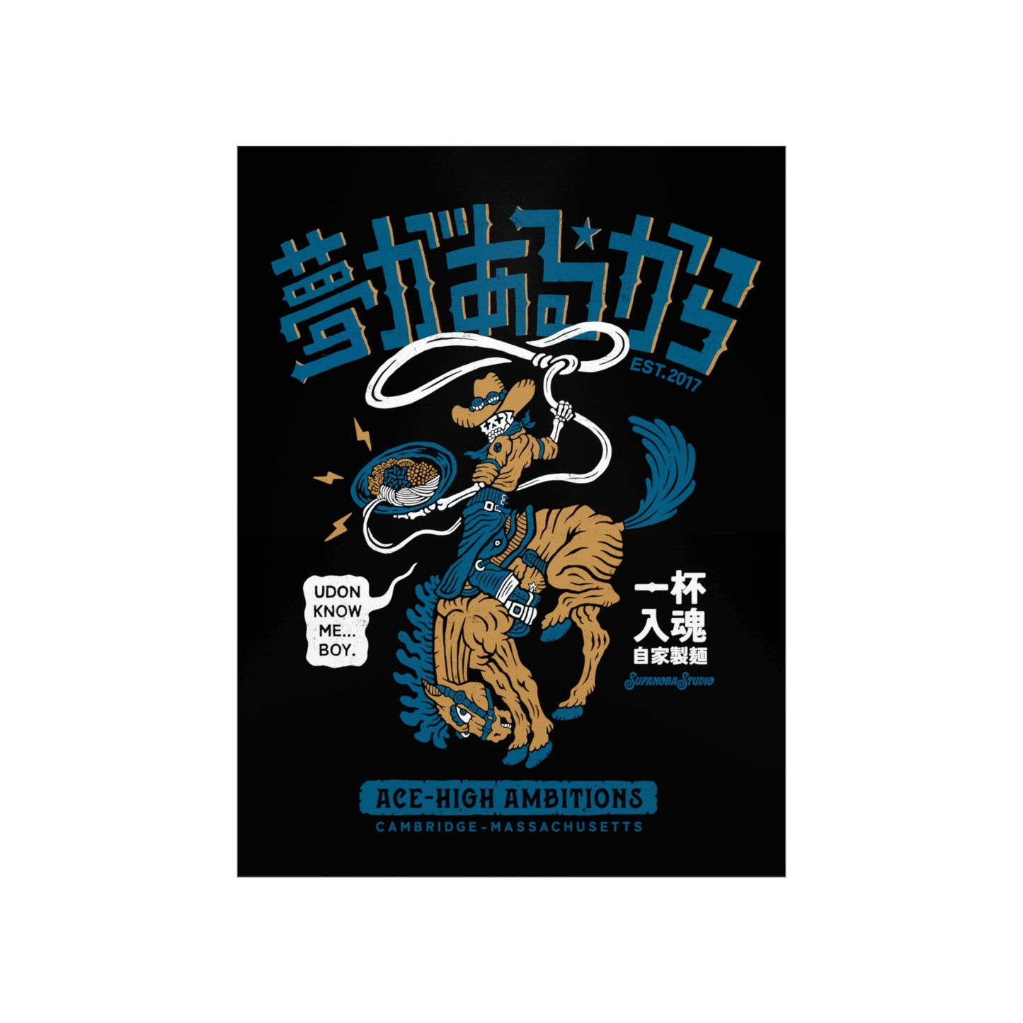YGA Cowboy Poster