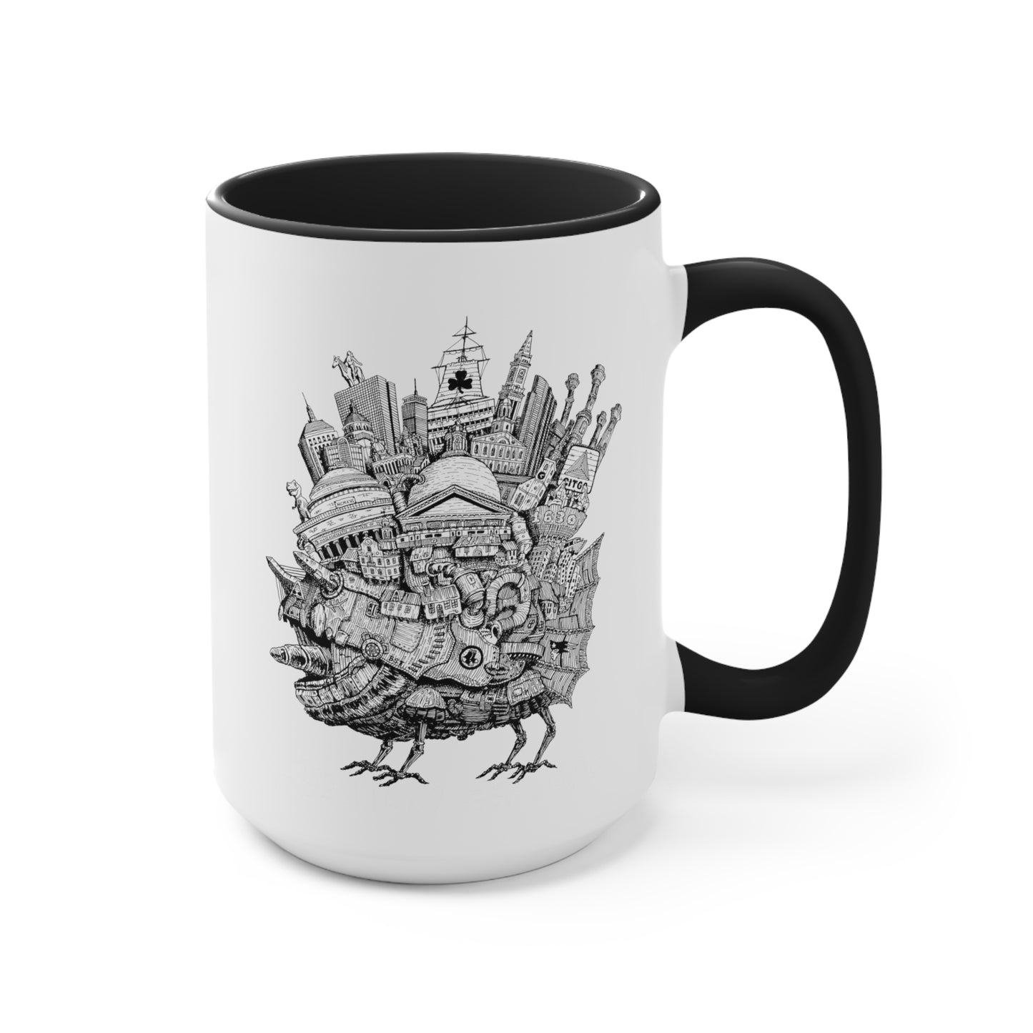 Boston's Moving City, Accent Mugs