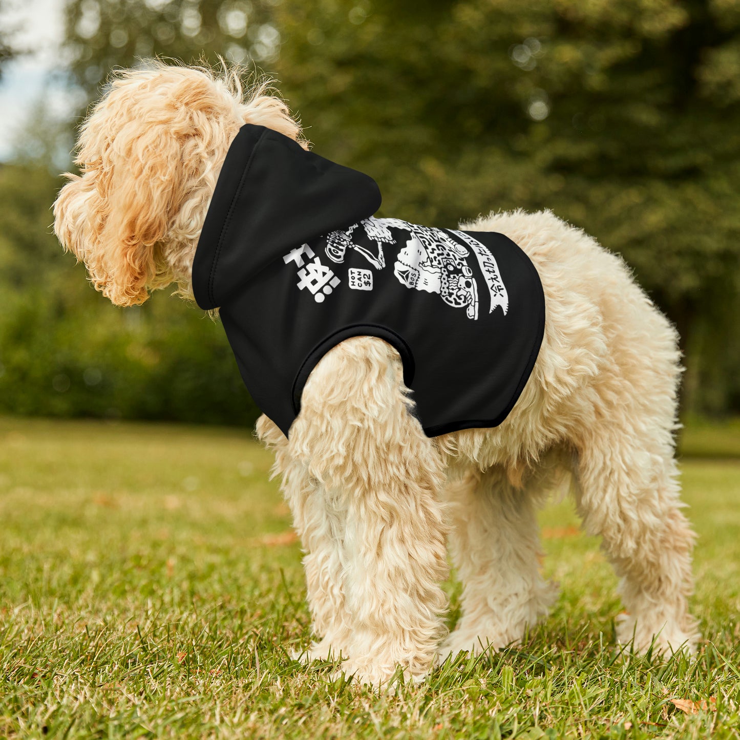 Boston Coffee Dog Hoodie