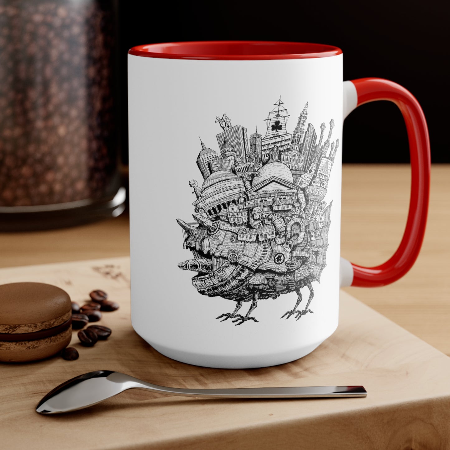 Boston's Moving City, Accent Mugs
