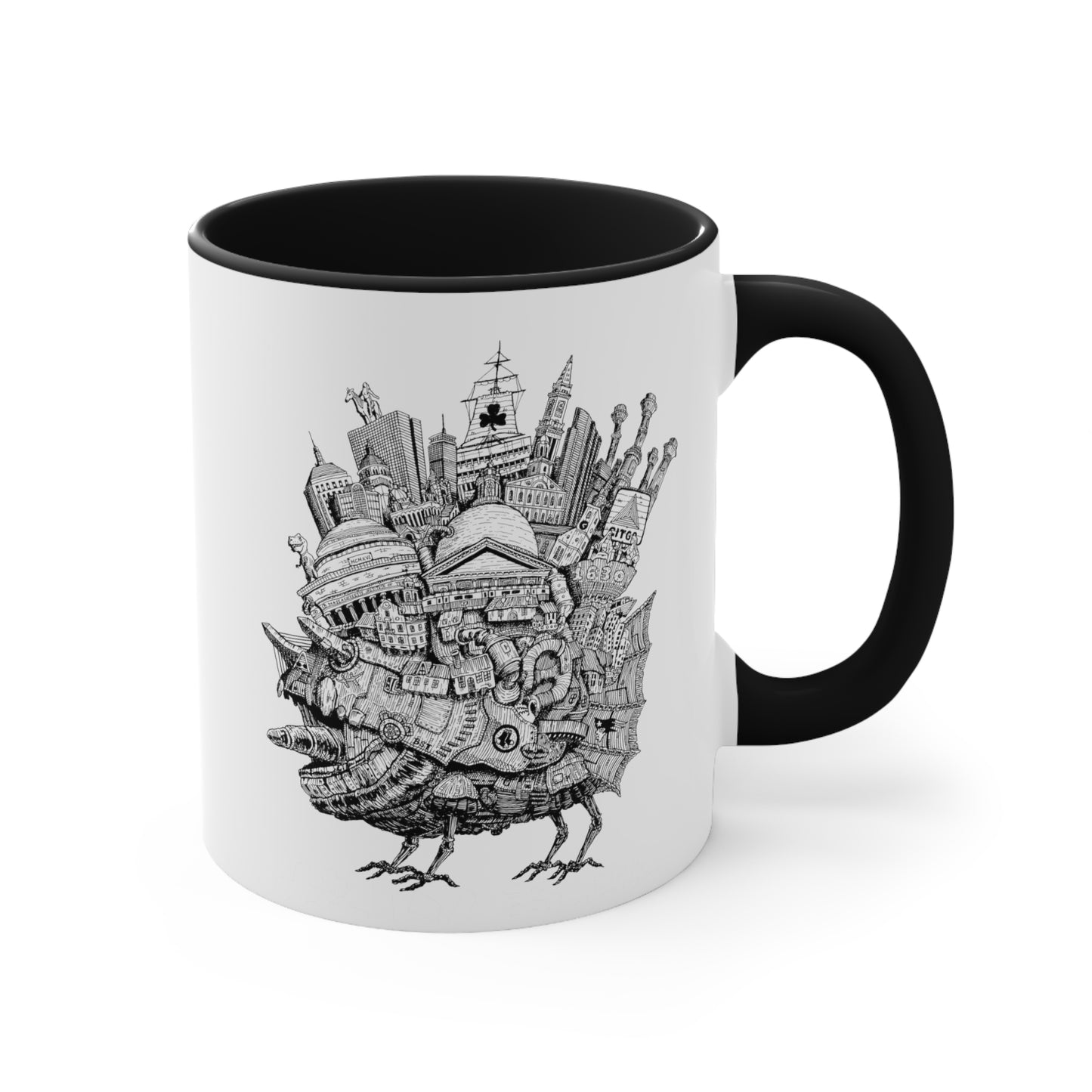 Boston's Moving City, Accent Mugs