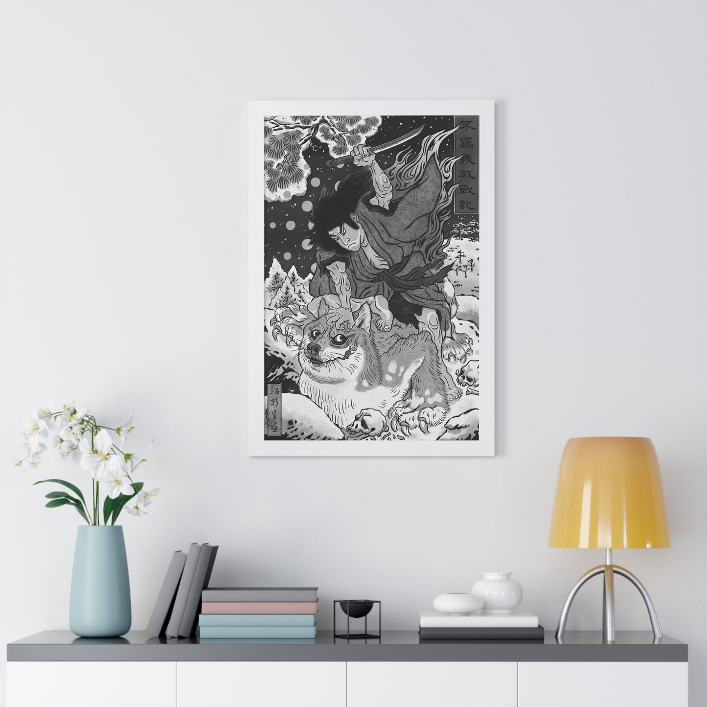 "Freedom War Chronicles - Past" Framed Poster