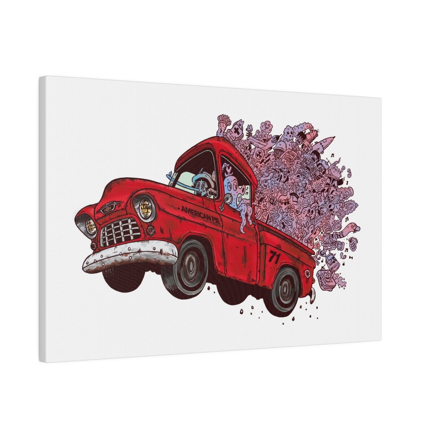 American Pie, Matte Canvas