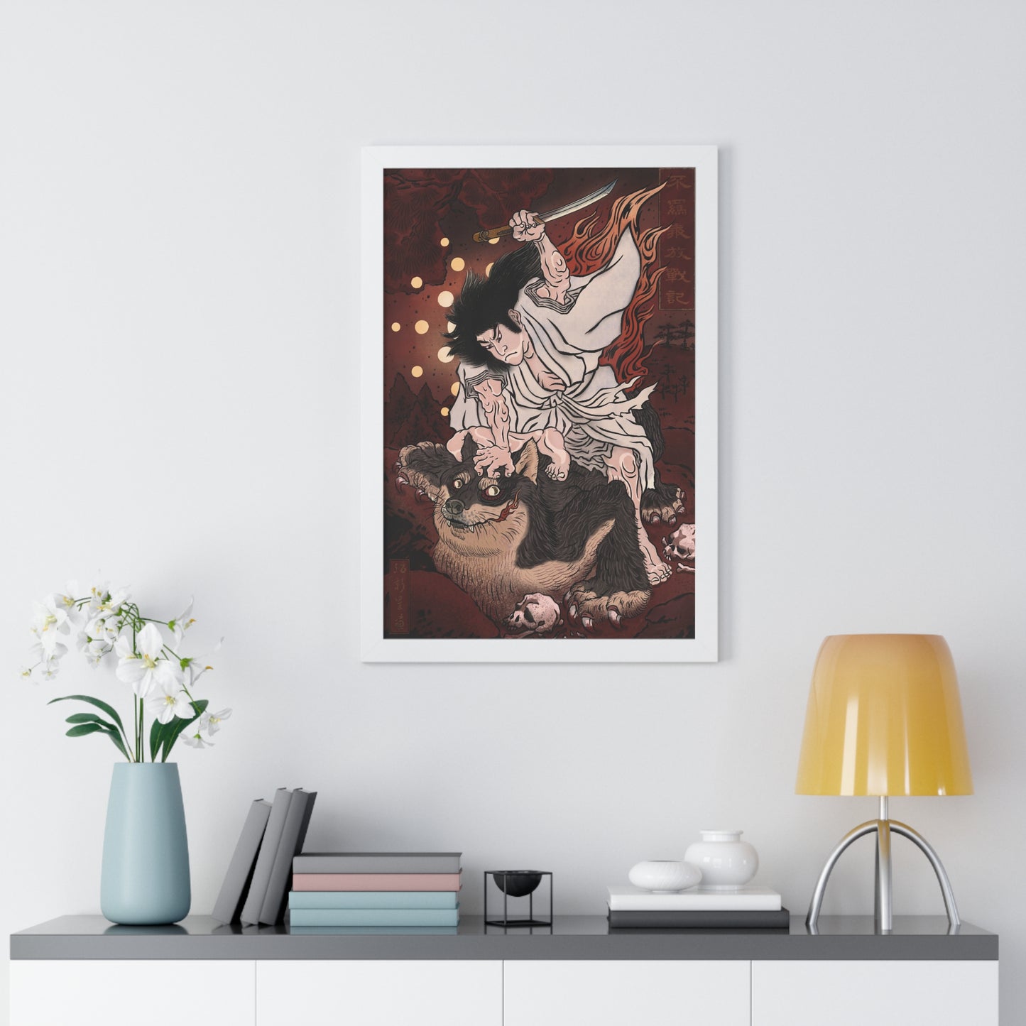 "Freedom War Chronicles - Past" Framed Poster