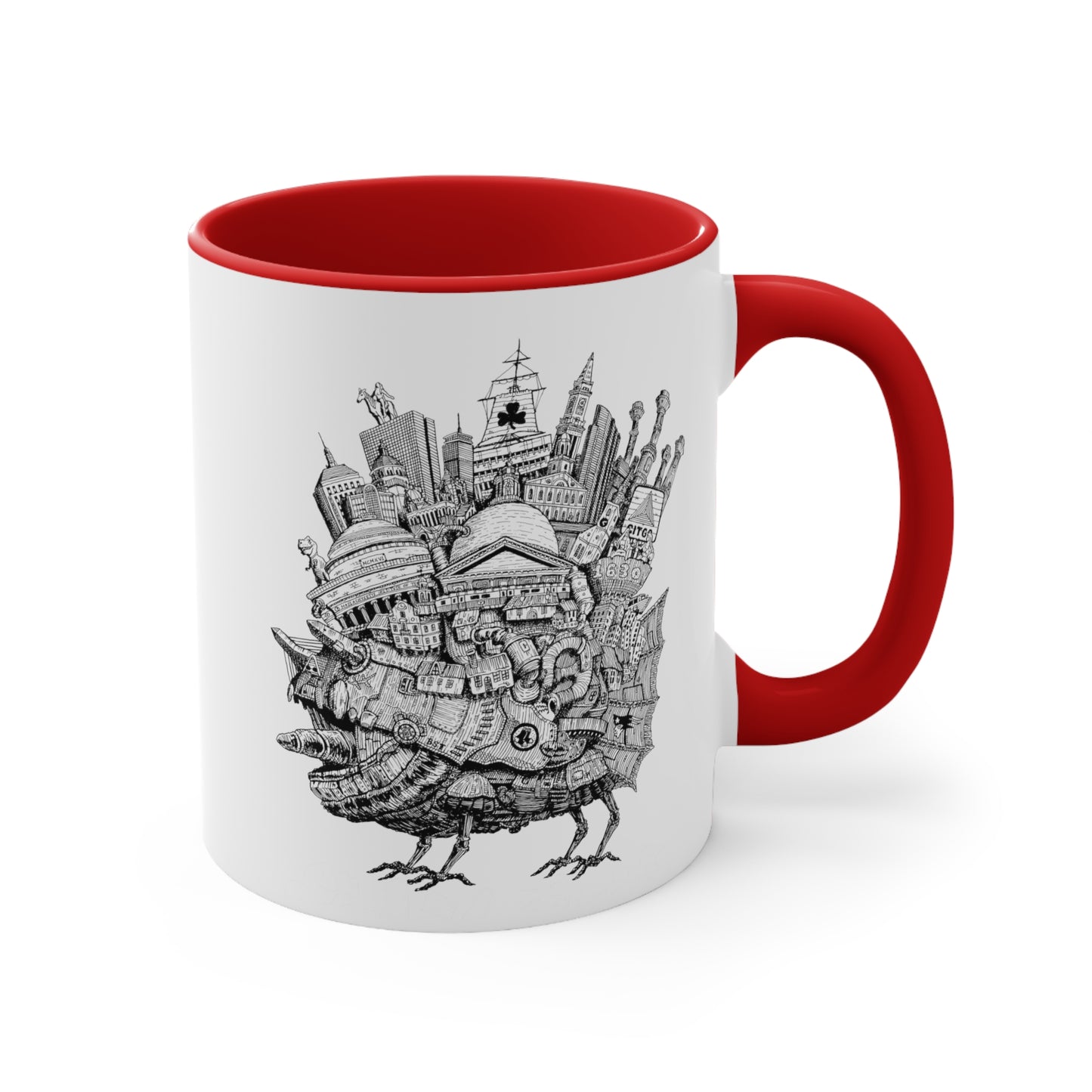 Boston's Moving City, Accent Mugs
