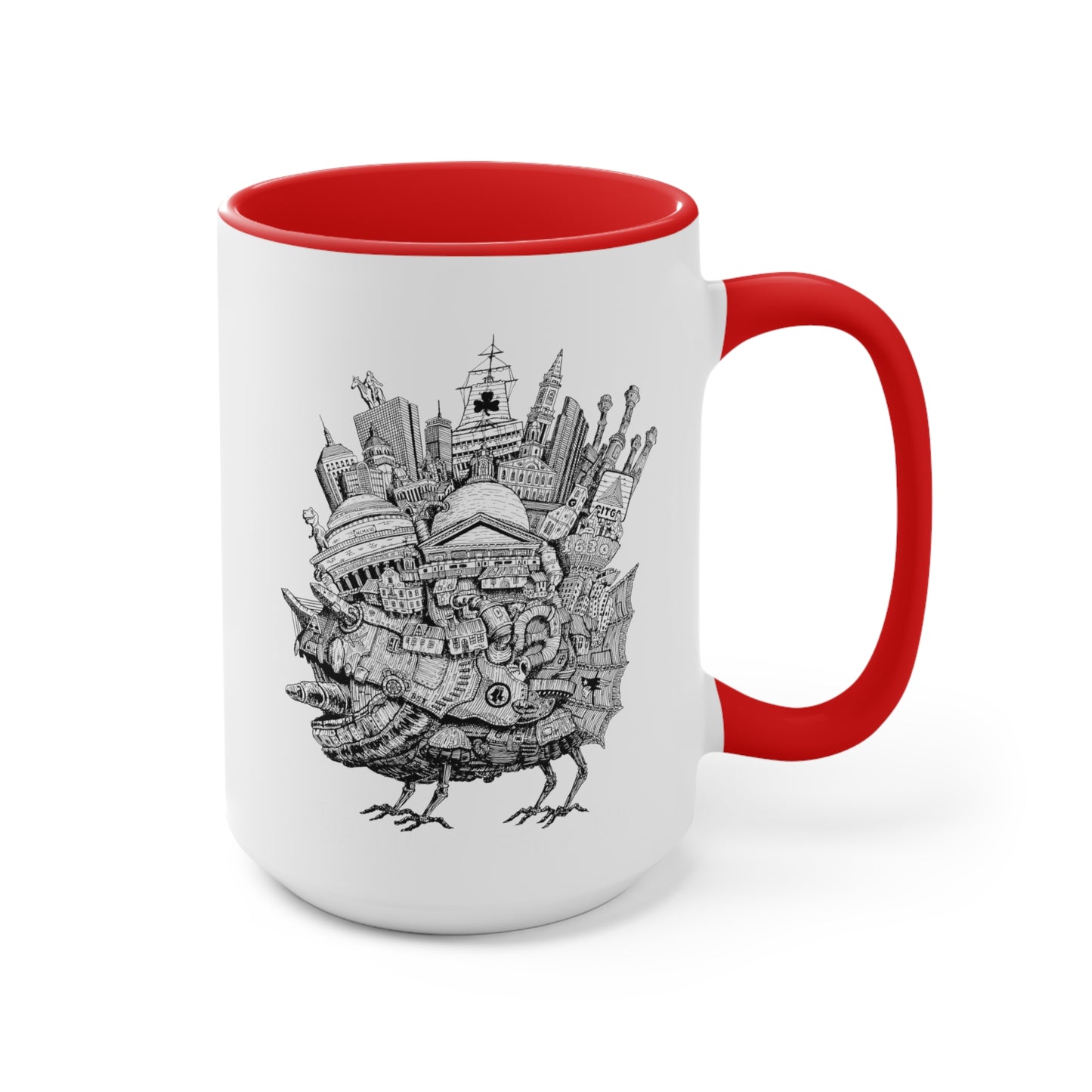 Boston's Moving City, Accent Mugs