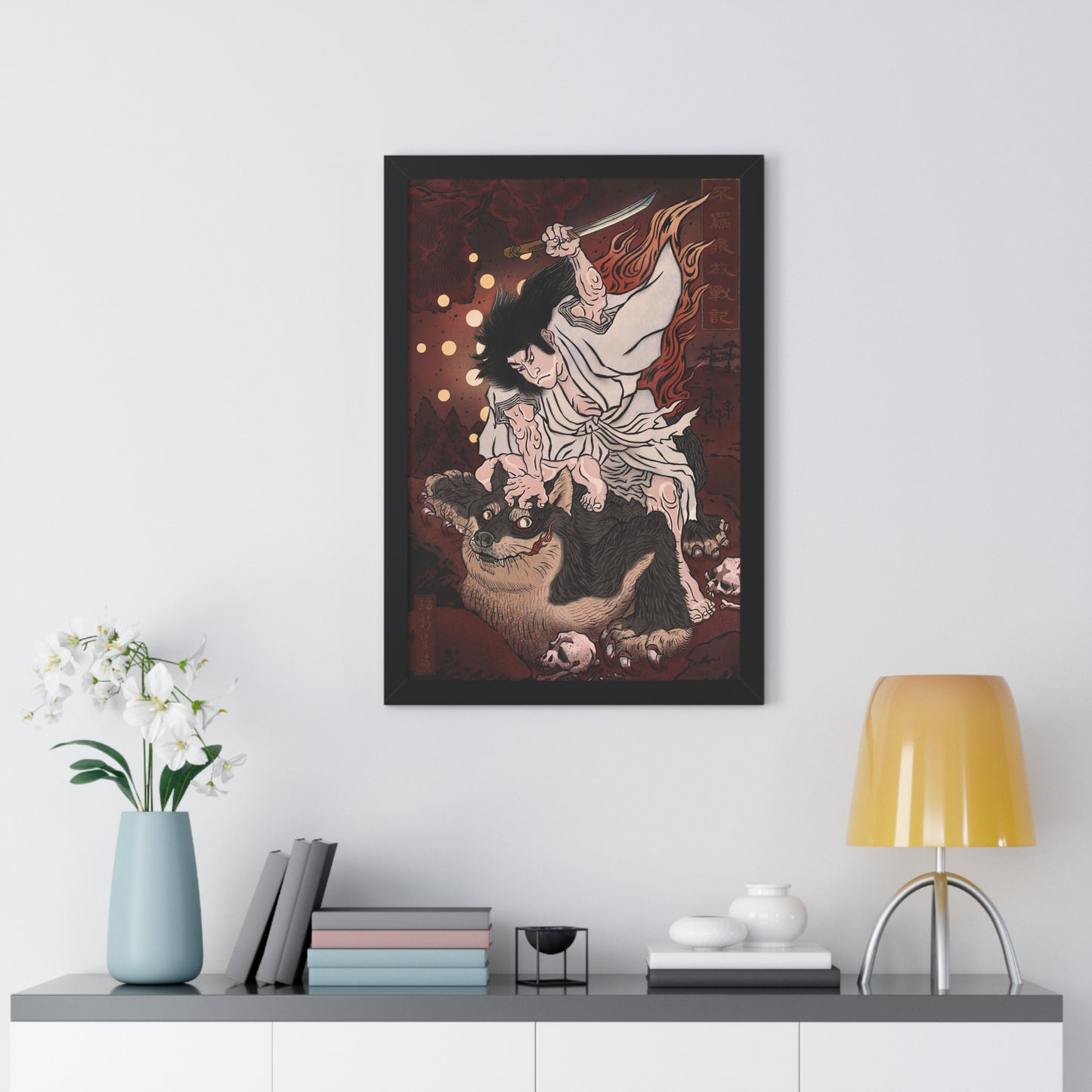 "Freedom War Chronicles - Past" Framed Poster